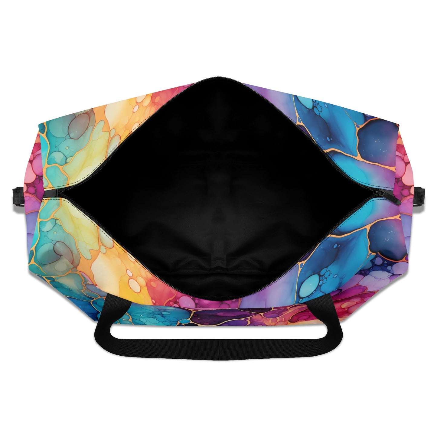 Rainbow Spill Duffel Bag