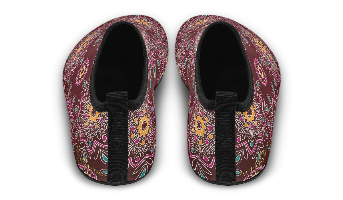 Boho Mandala Aqua Shoes