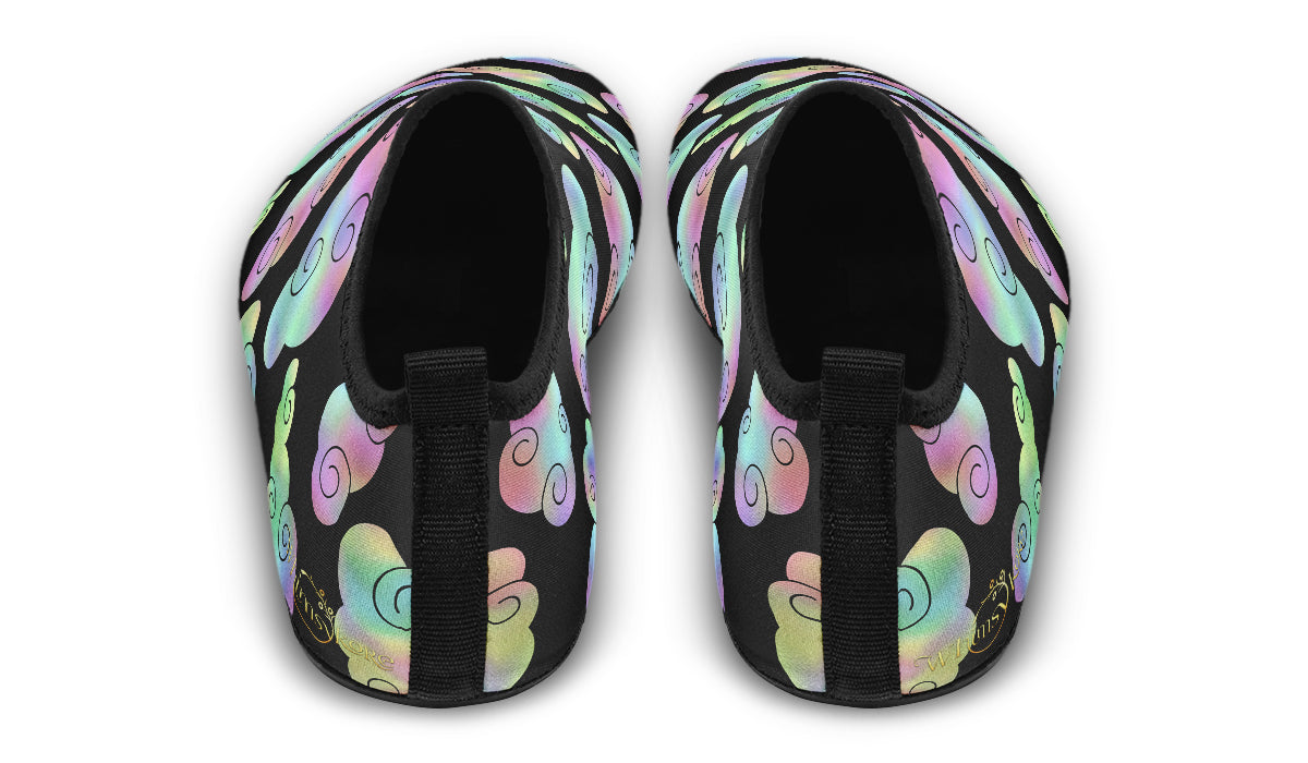 Iridescent Clouds Aqua Shoes