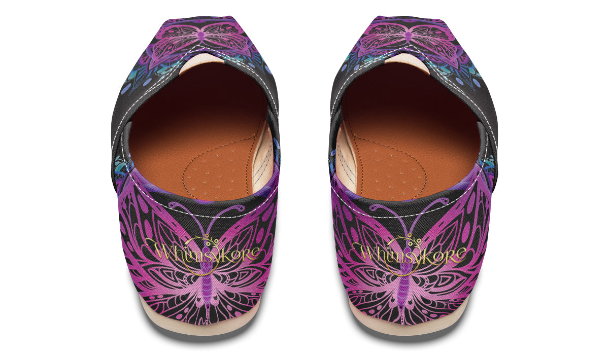 Butterfly Mandala Casual Shoes