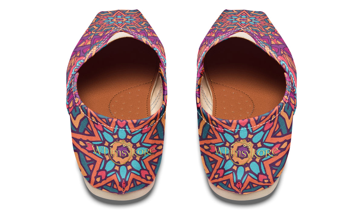Festive Mandala Casual Shoes