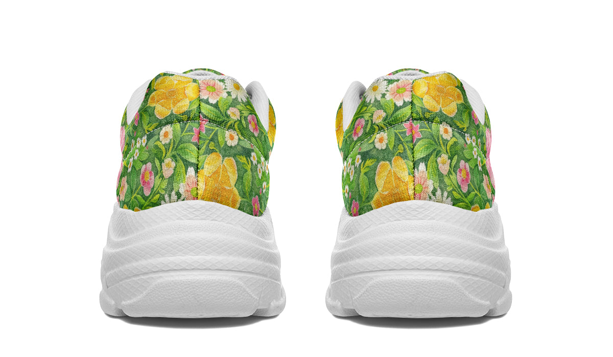 Wildflowers Chunky Sneakers