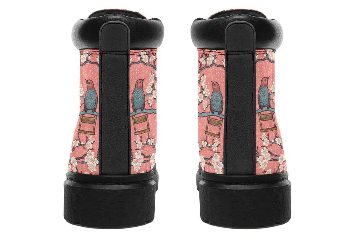 Birds And Blossoms Classic Boots
