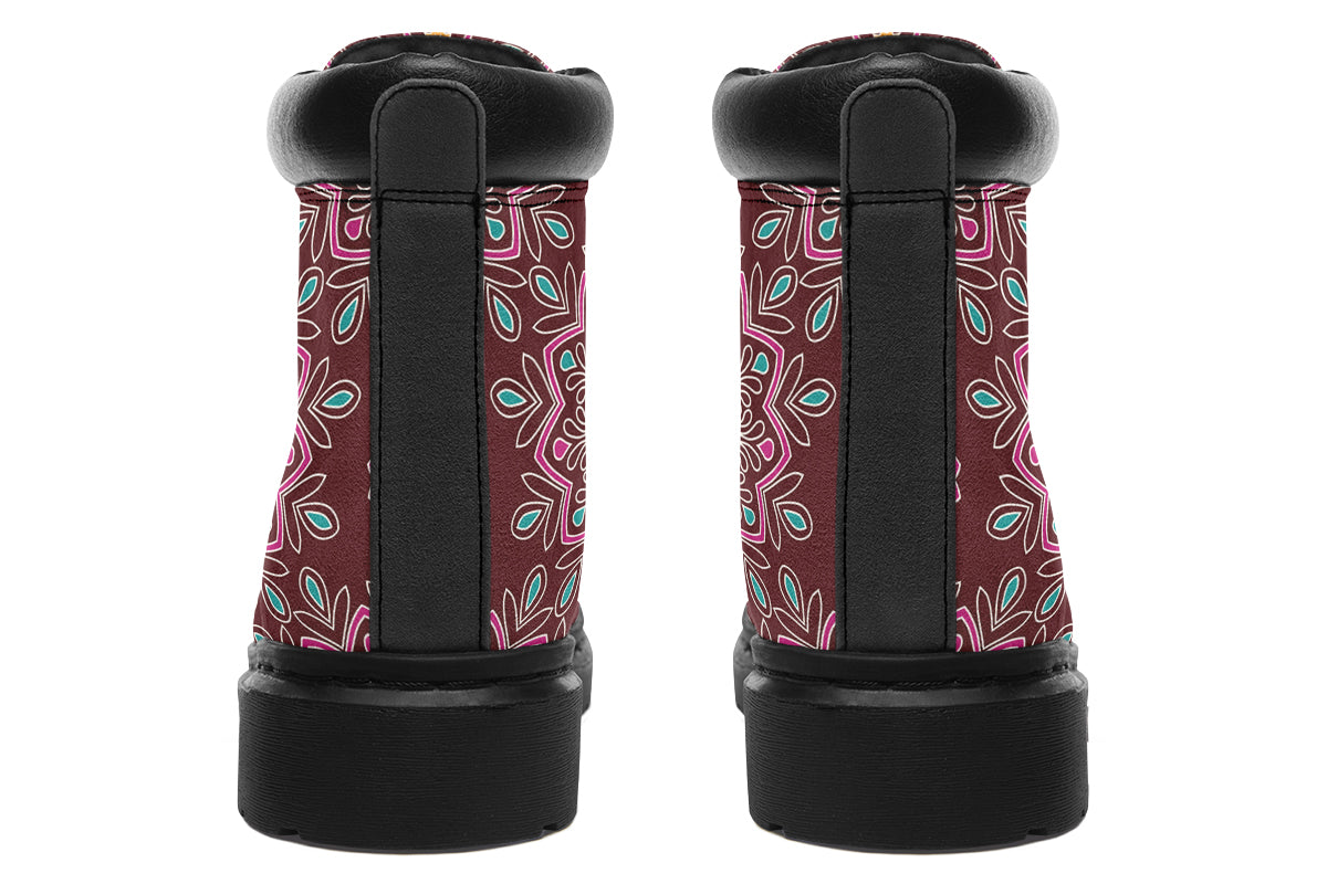 Boho Mandala Classic Boots