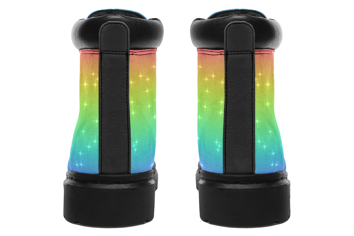 Rainbow Sparkles Classic Boots