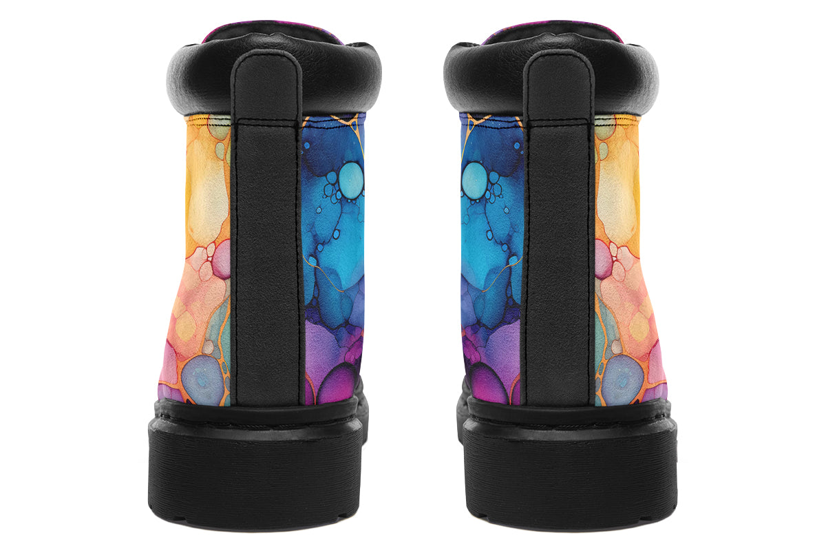 Rainbow Spill Classic Boots