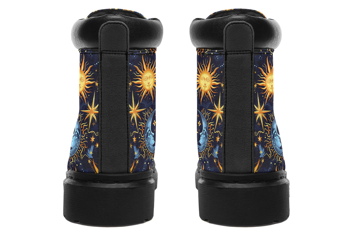 Sun Moon and Stars Classic Boots