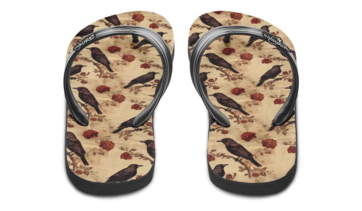 Nevermore Flip Flops
