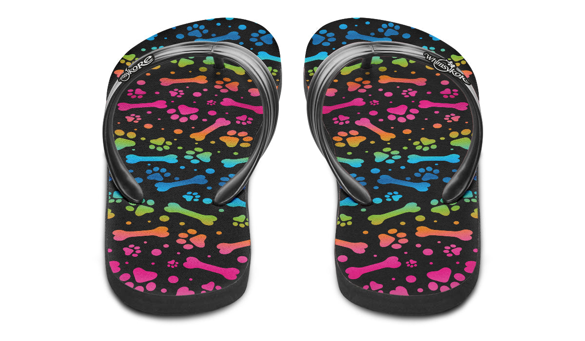 Puppy Love Flip Flops