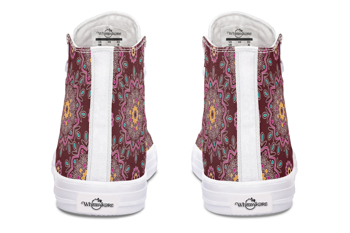 Boho Mandala High Tops