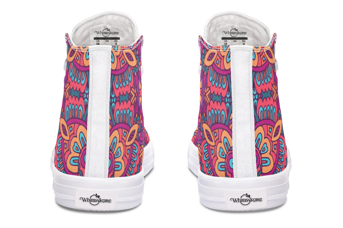 Festive Mandala High Tops
