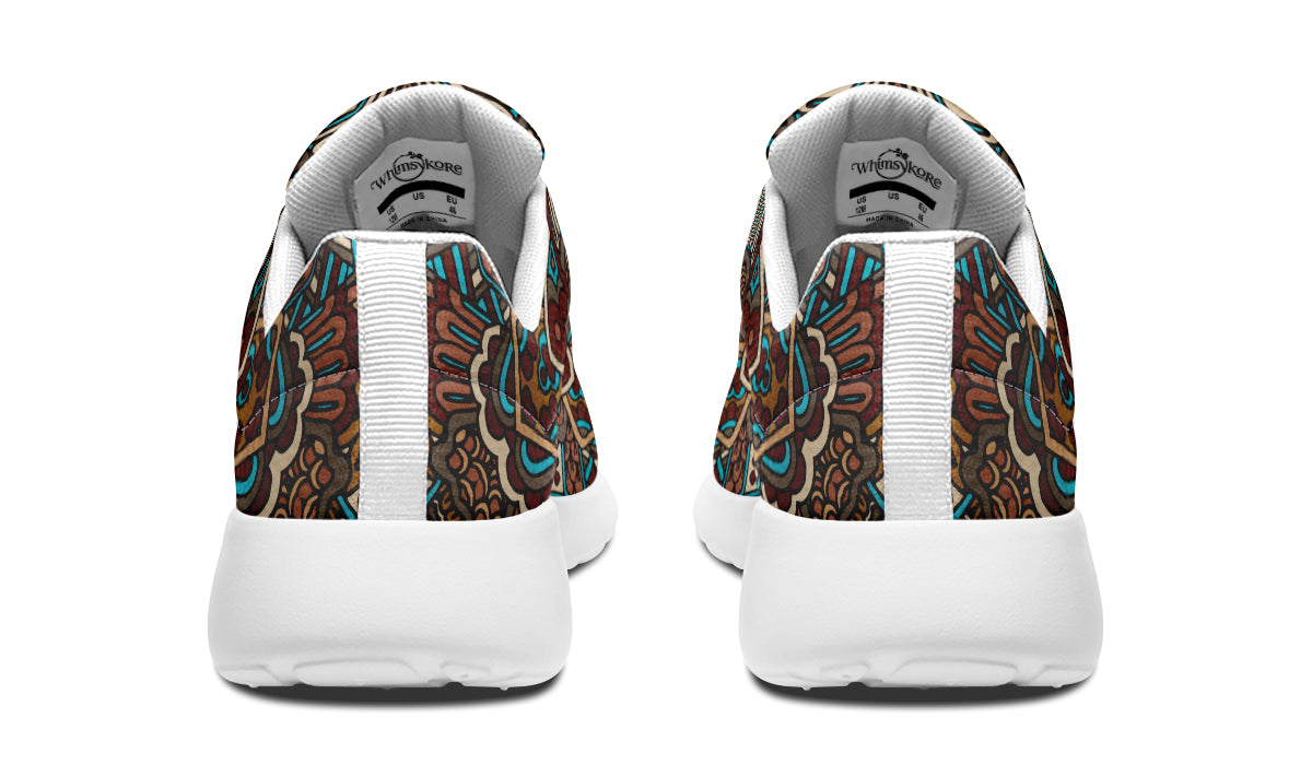 Earthy Mandala Sneakers