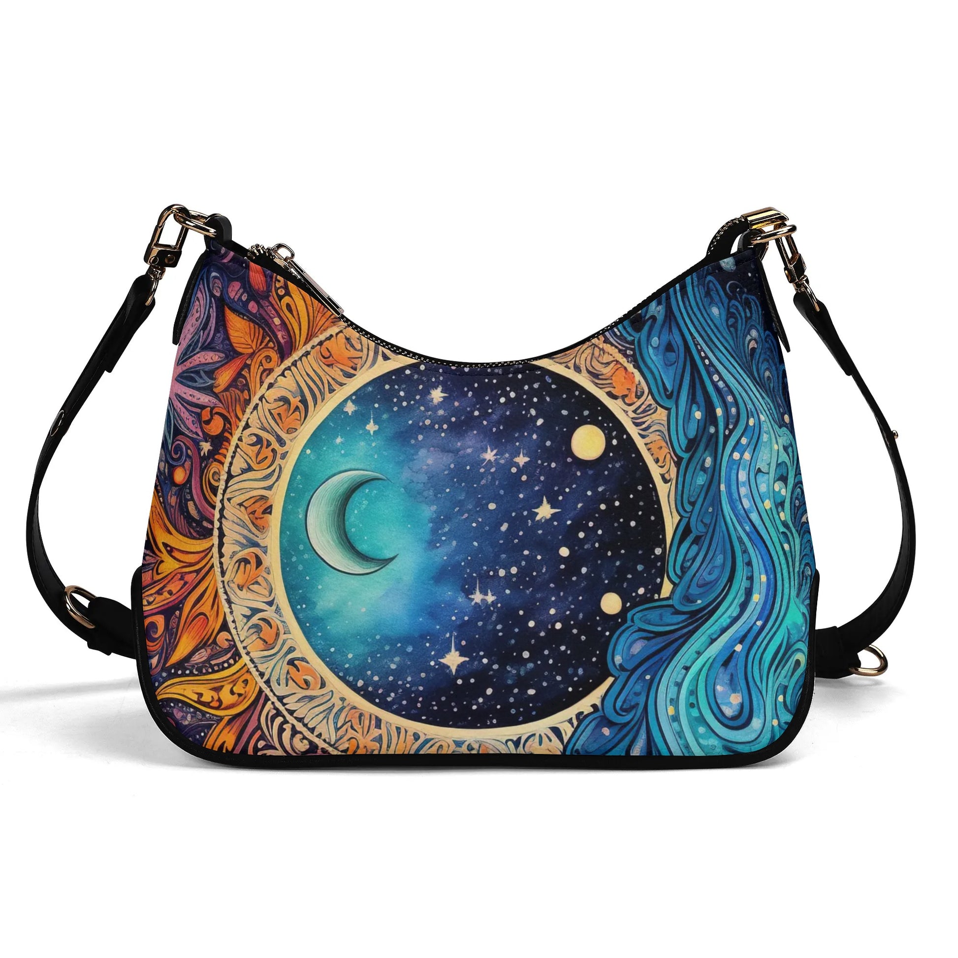 Celestial Moon Cross-Body Bag - Whimsykore