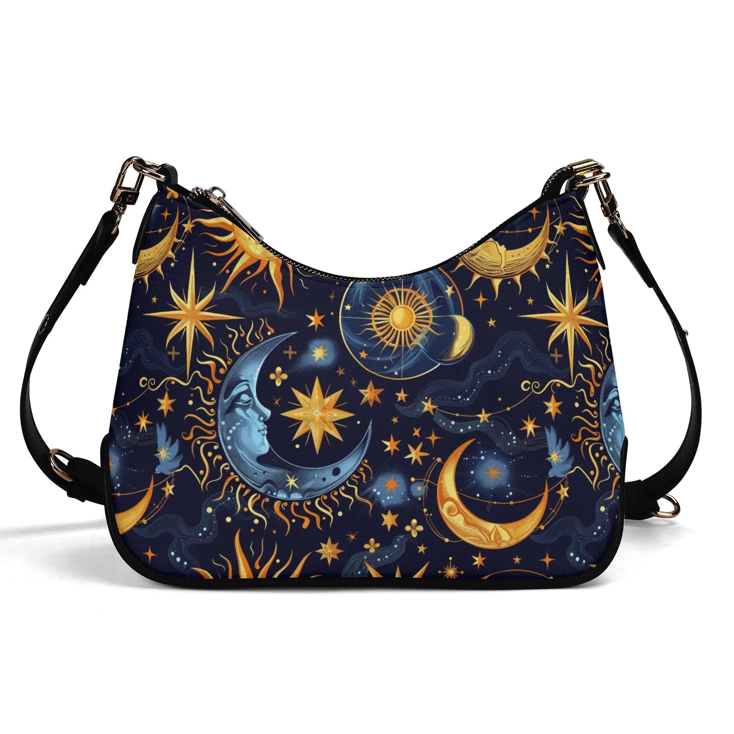 Sun Moon And Stars Cross-Body Bag