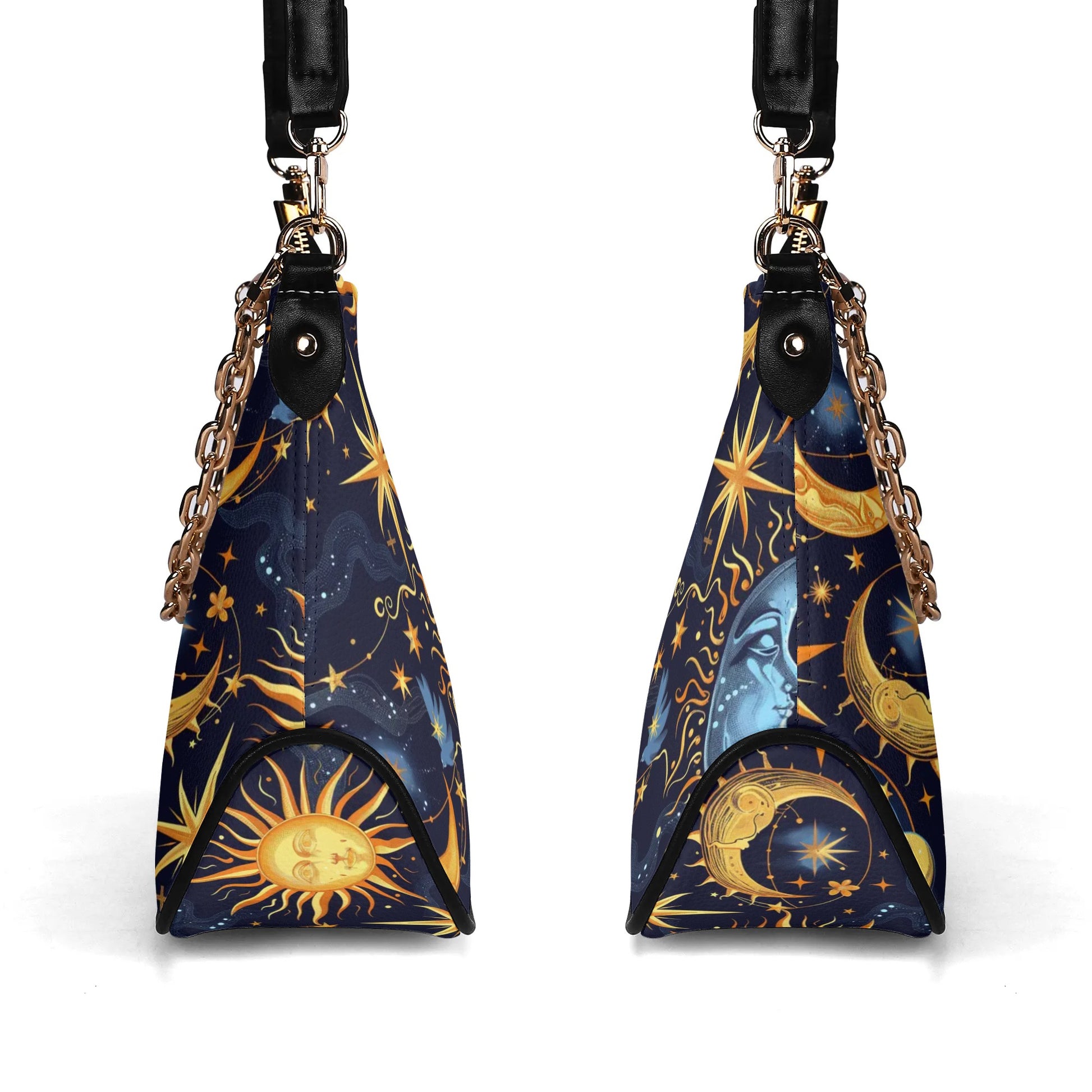 Sun Moon And Stars Cross-Body Bag