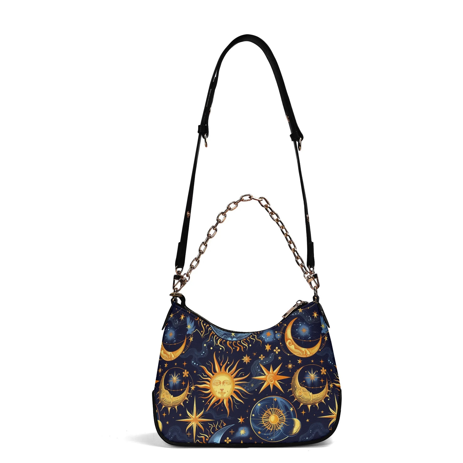 Sun Moon And Stars Cross-Body Bag