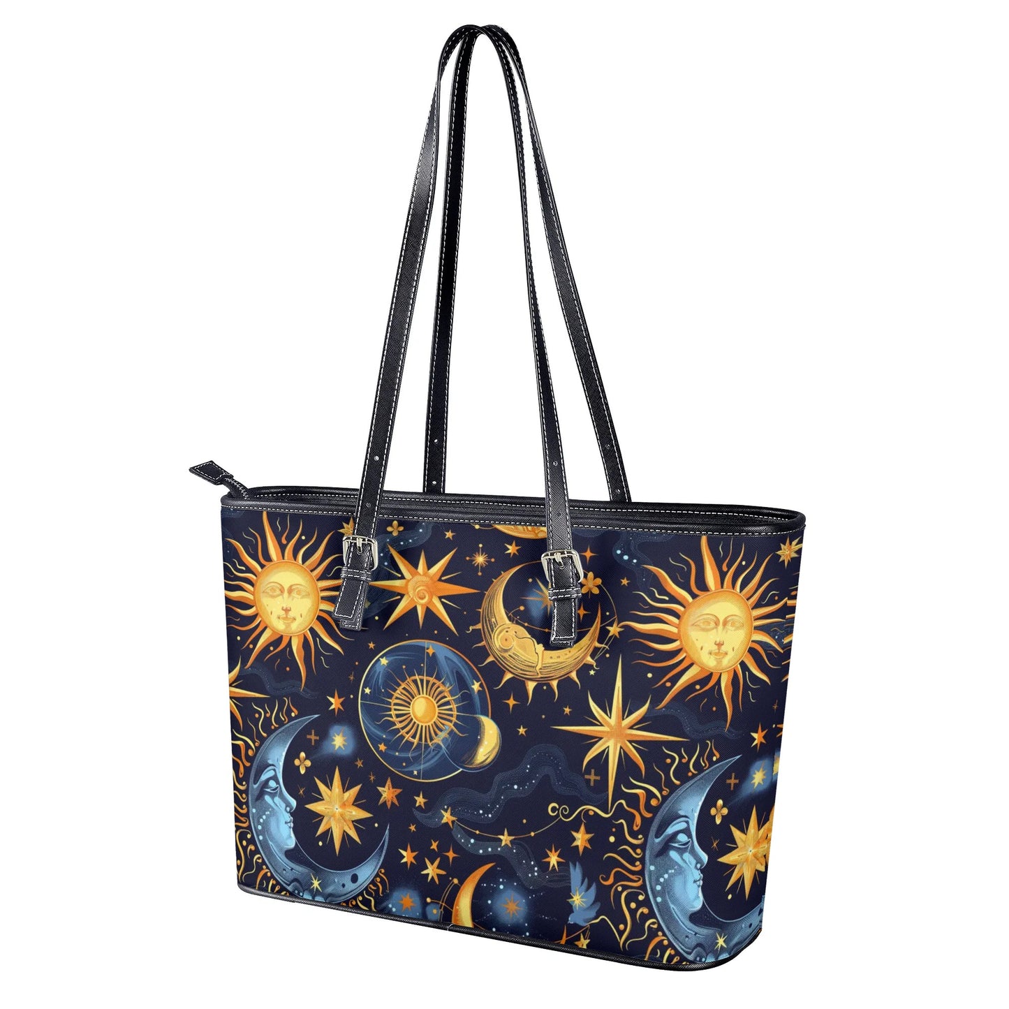 Sun Moon And Stars Tote Bag - Whimsykore