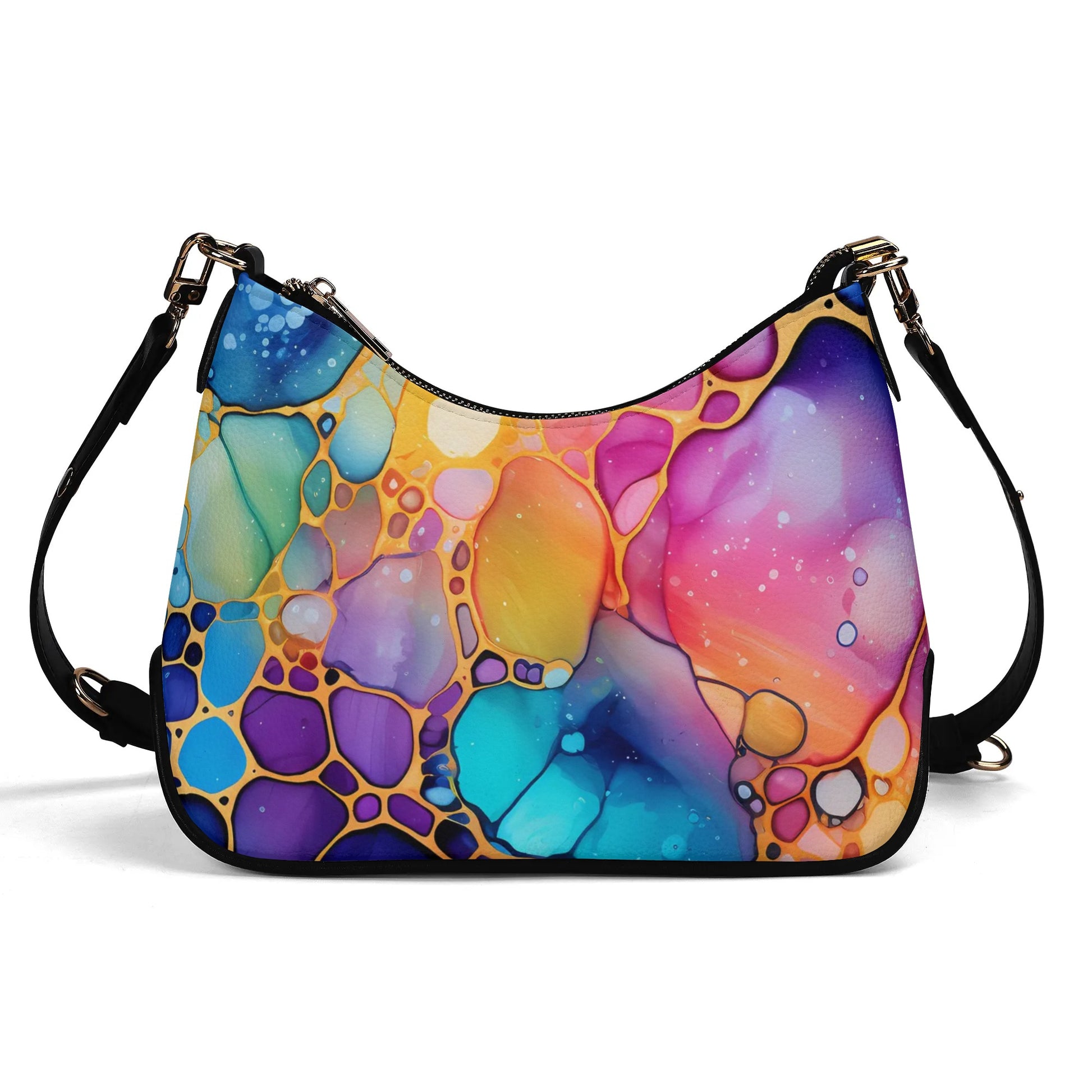 Rainbow Spill Cross-Body Bag - Whimsykore