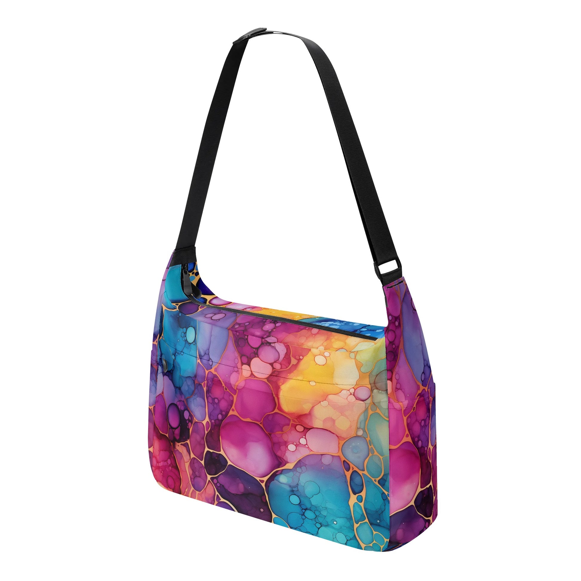 Rainbow Spill Messenger Bag - Whimsykore