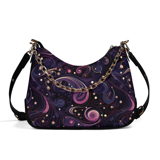 Purple Swirls Cross-Body Bag - Whimsykore