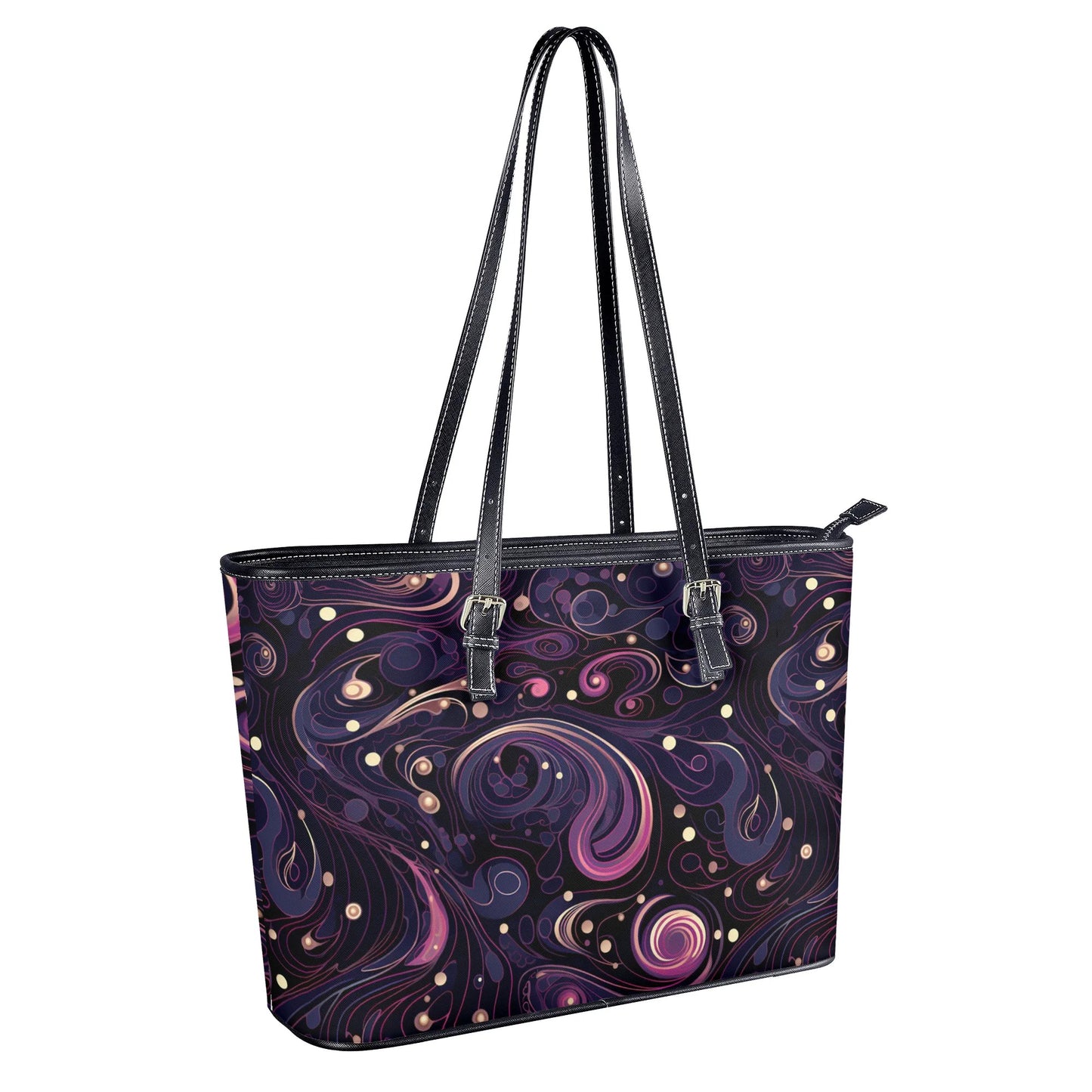 Purple Swirls Tote Bag - Whimsykore