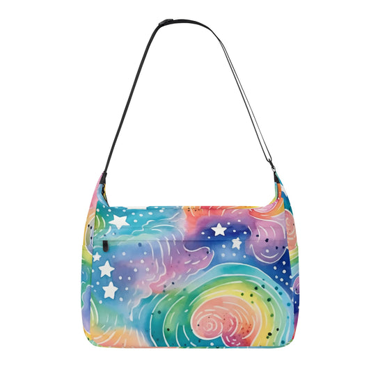 Stars And Swirls Messenger Bag - Whimsykore