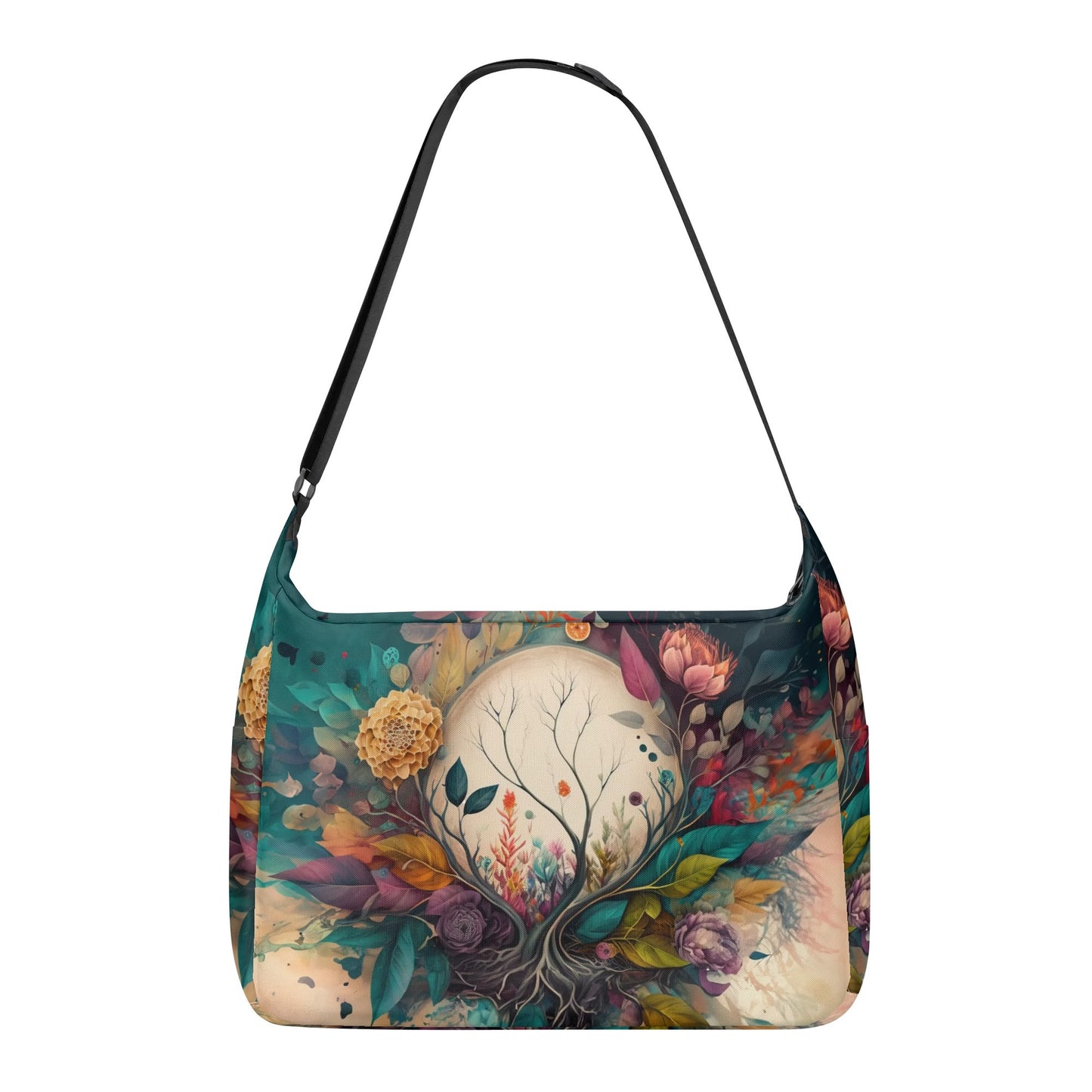 Crystal Ball Bouquet Messenger Bag