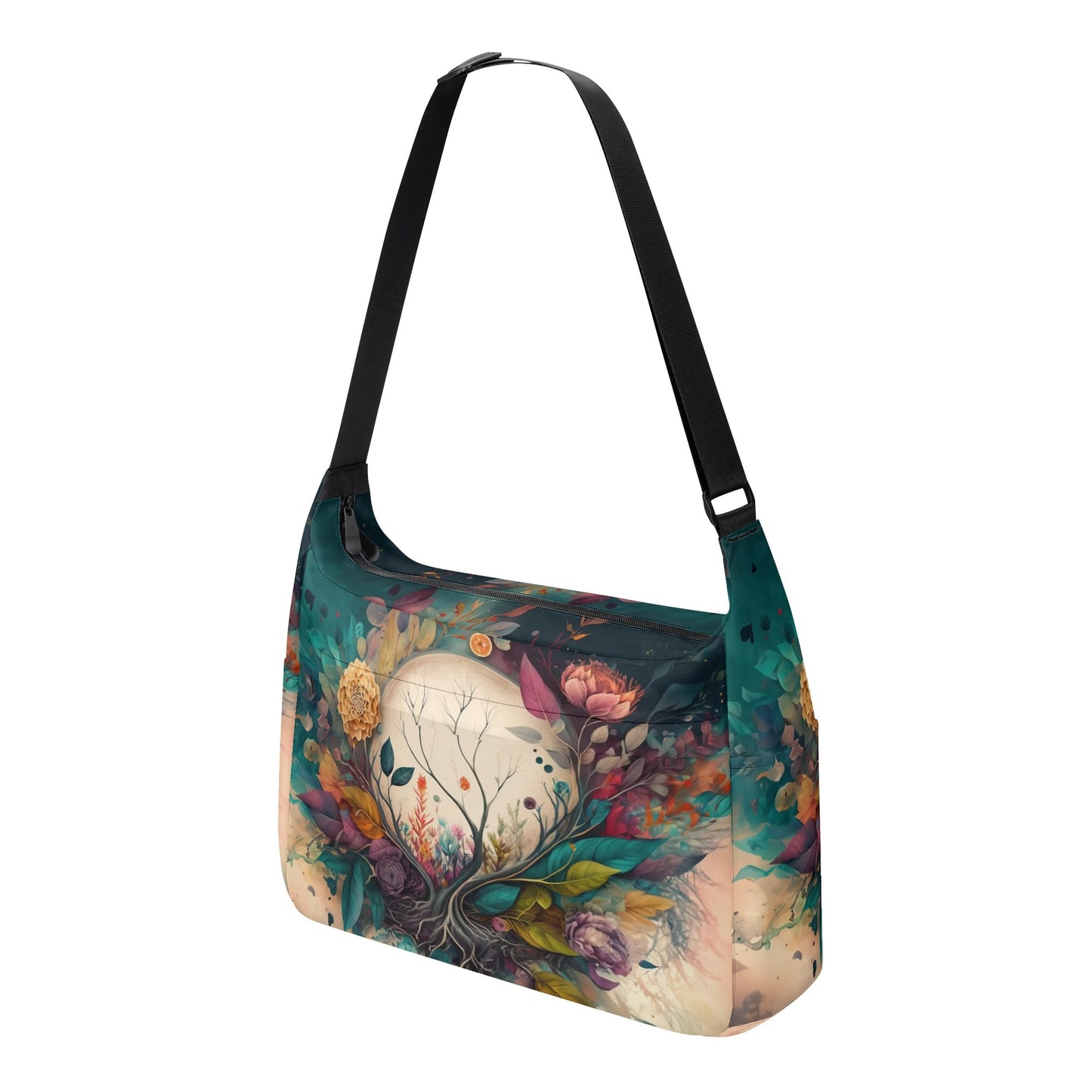 Crystal Ball Bouquet Messenger Bag