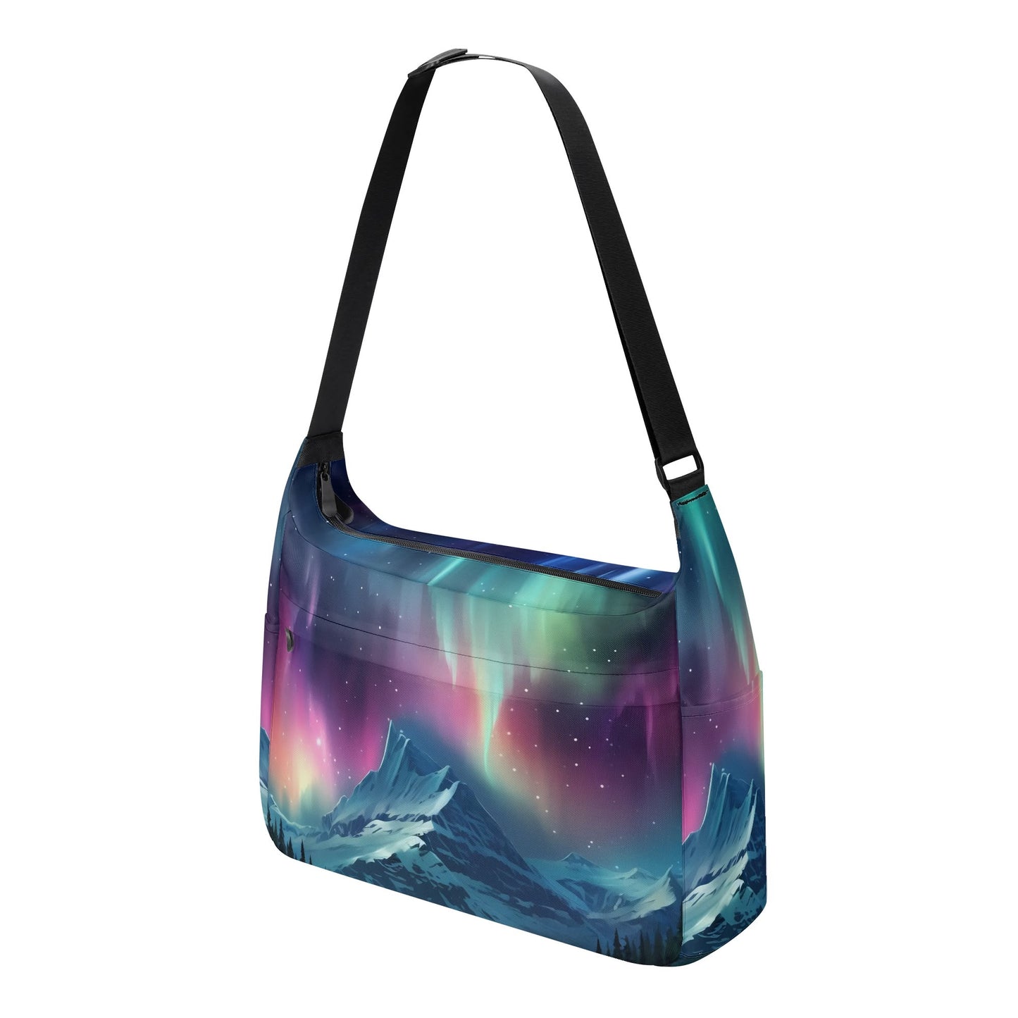 Aurora Borealis Messenger Bag