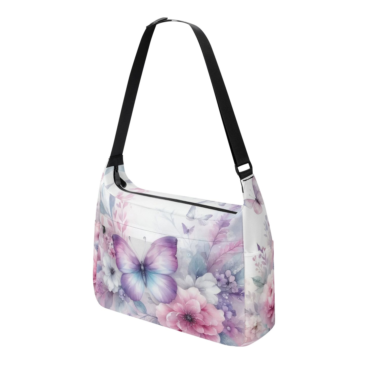 Beautiful Butterfly Messenger Bag