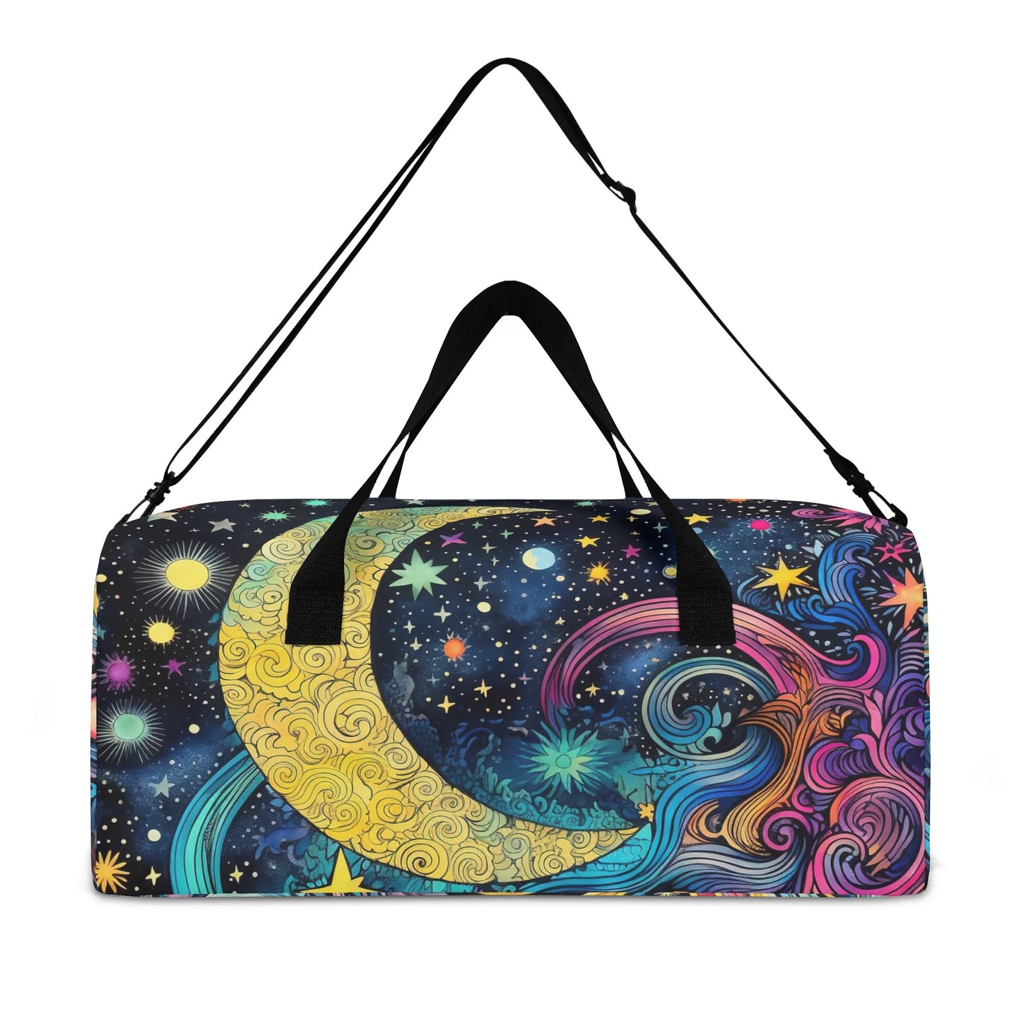 Celestial Moon Duffel Bag