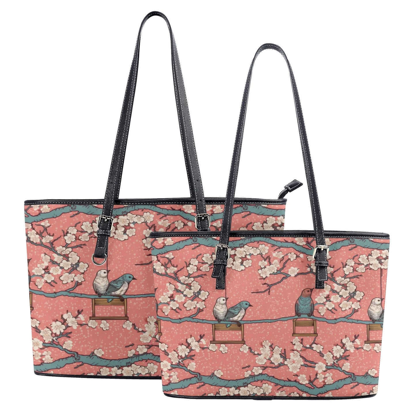 Birds And Blossoms Tote Bag