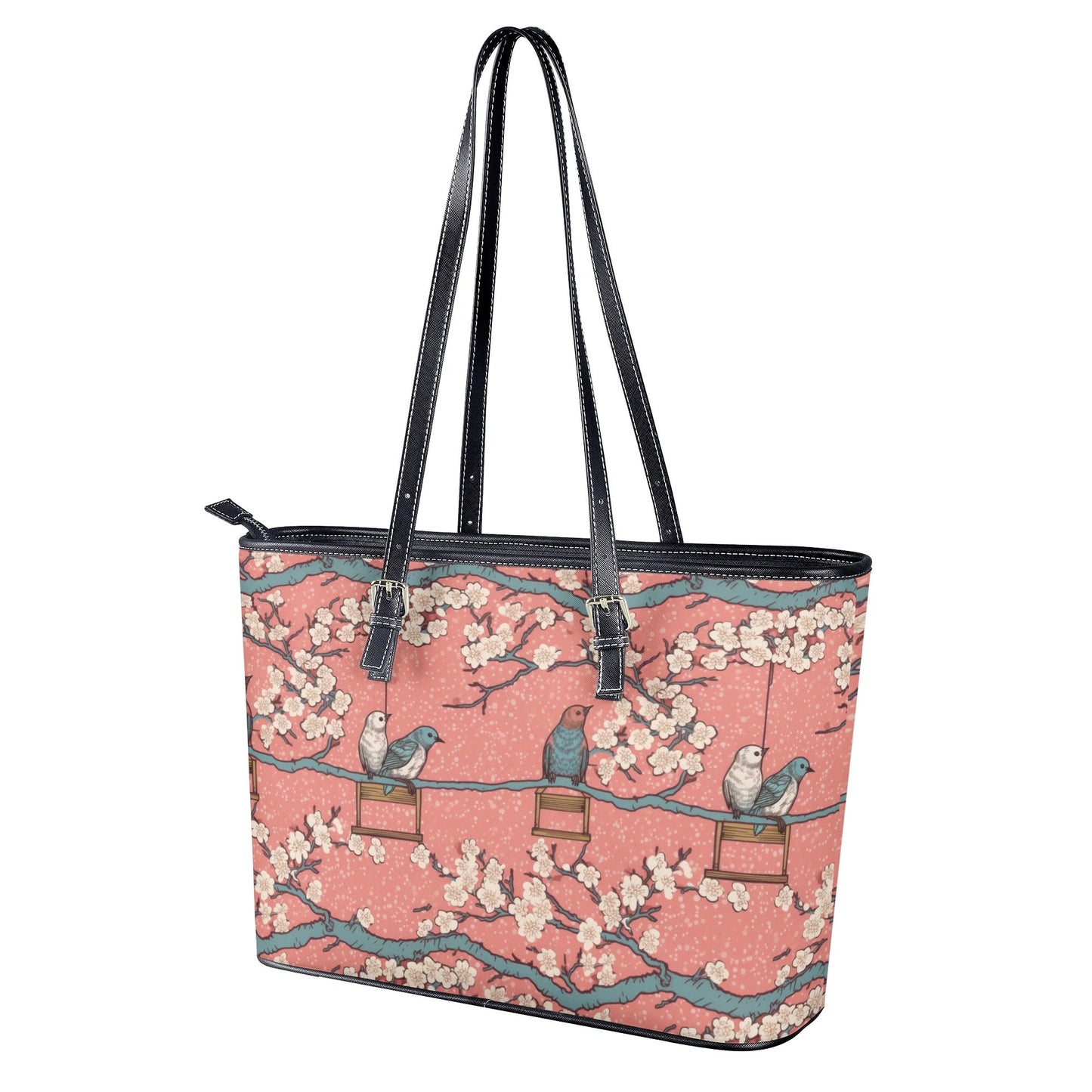 Birds And Blossoms Tote Bag