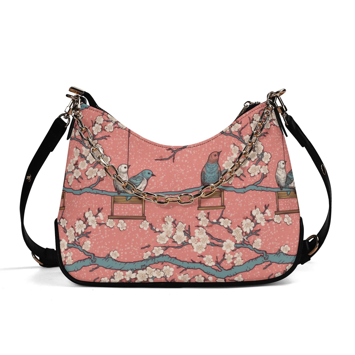 Birds And Blossoms Cross-Body Bag