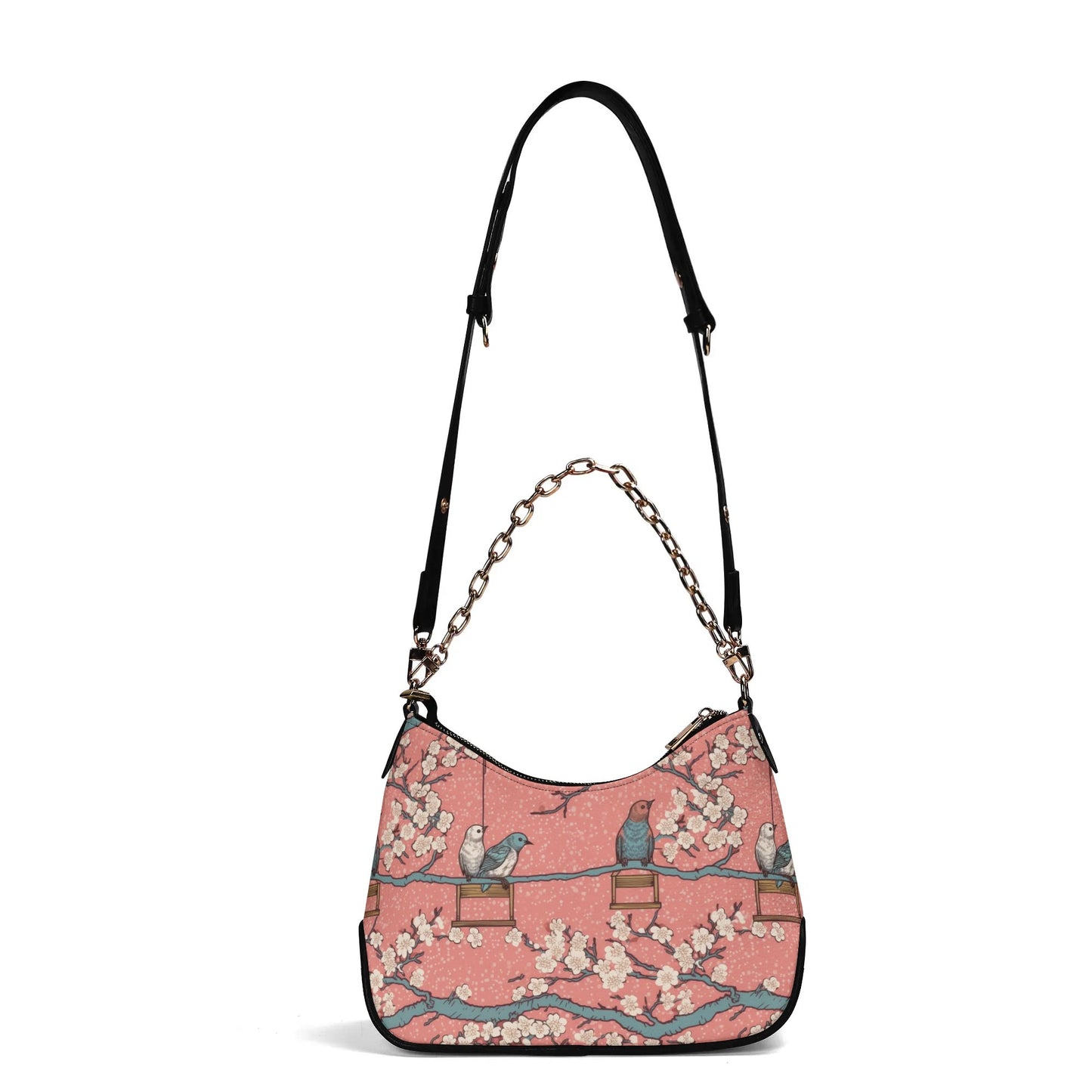 Birds And Blossoms Cross-Body Bag