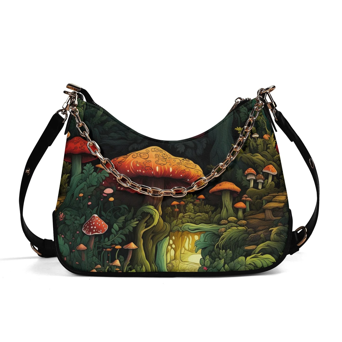 Gnomes Garden Cross-Body Bag