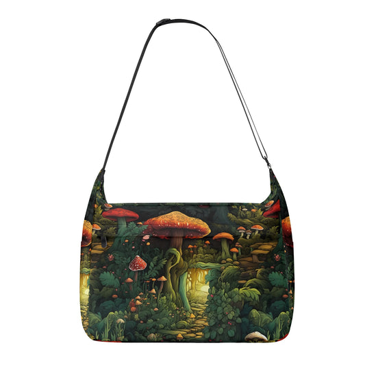 Gnomes Garden Messenger Bag