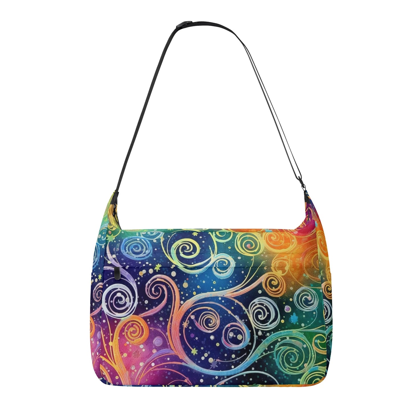 Rainbow Night Messenger Bag