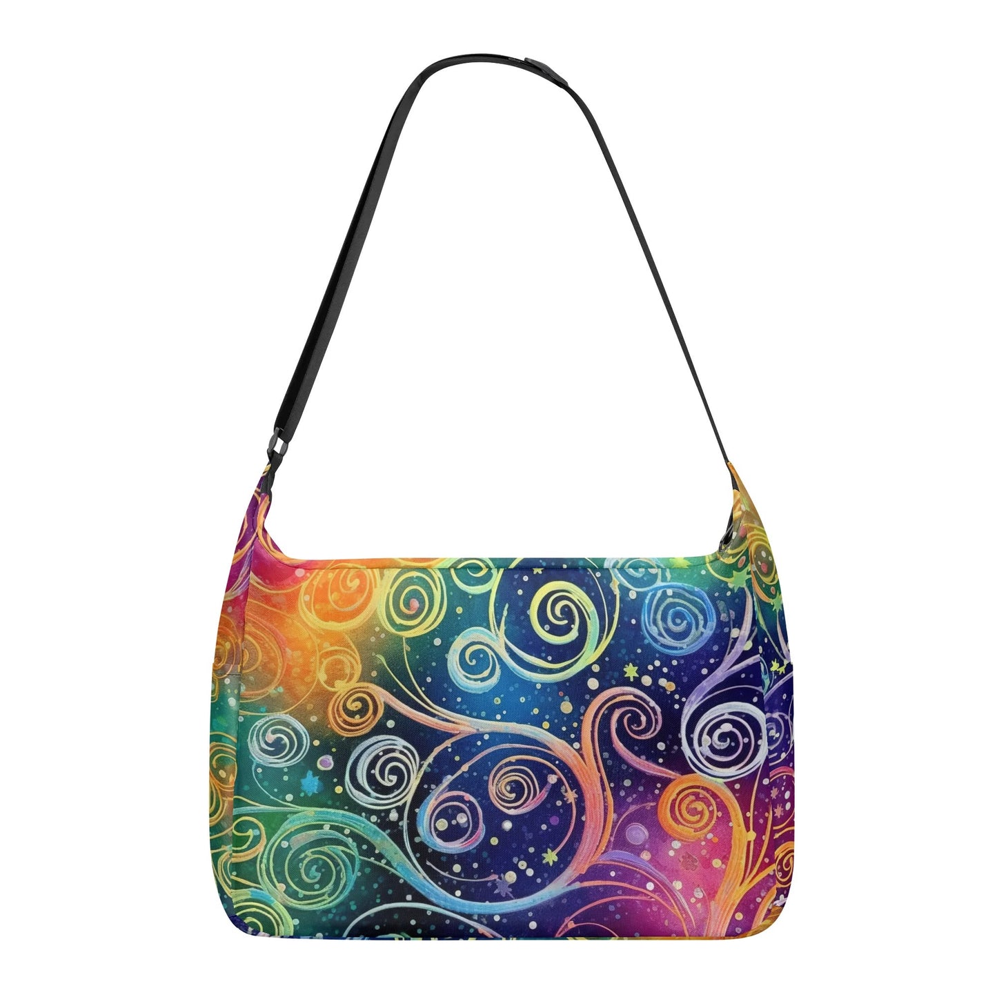 Rainbow Night Messenger Bag