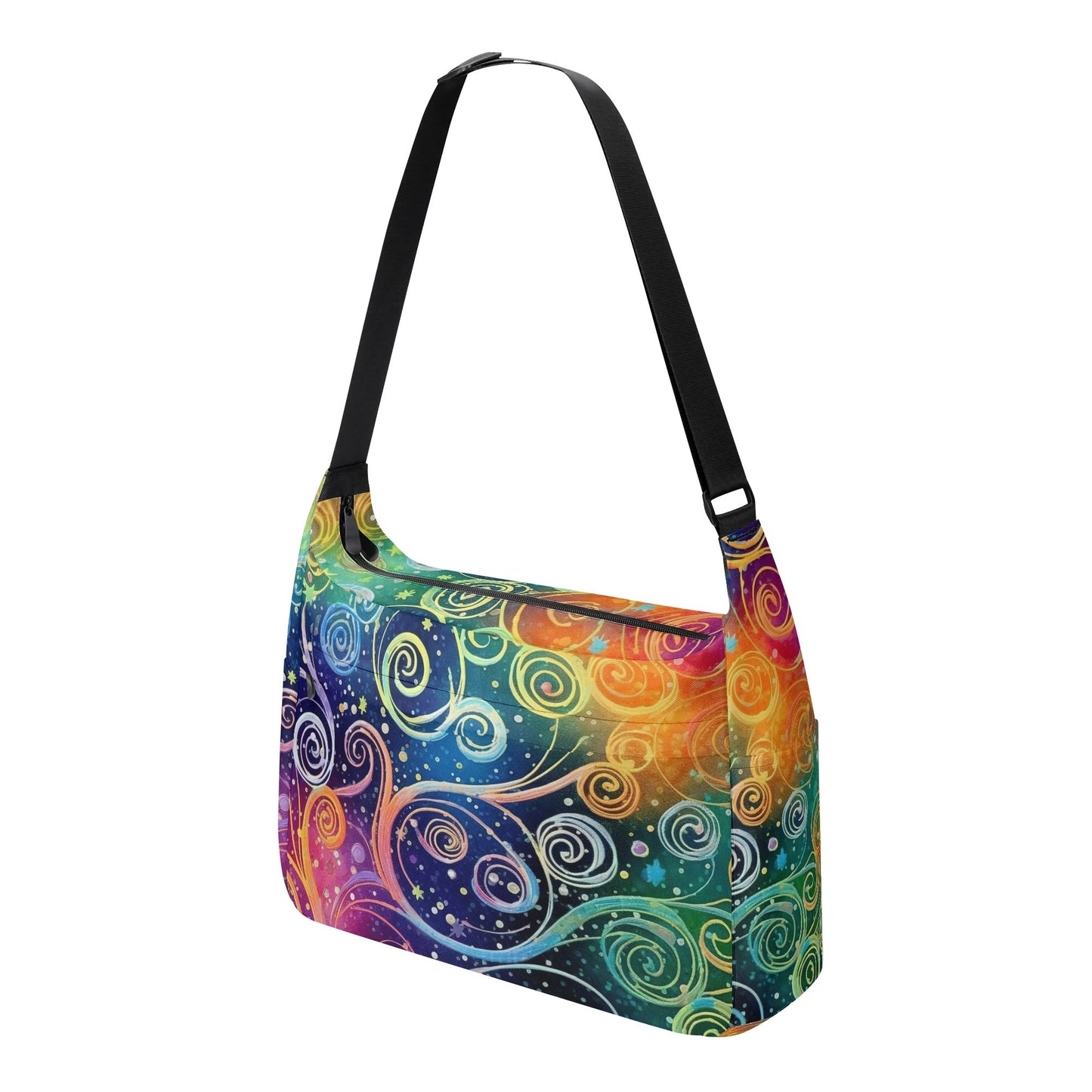 Rainbow Night Messenger Bag