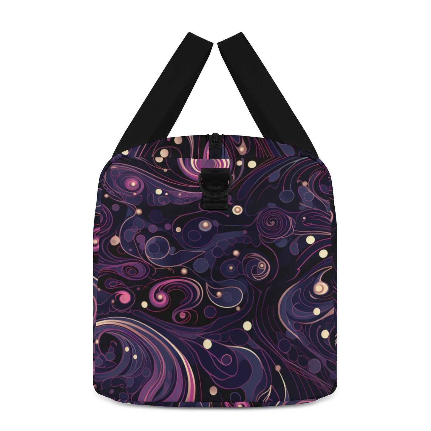 Purple Swirls Duffel Bag