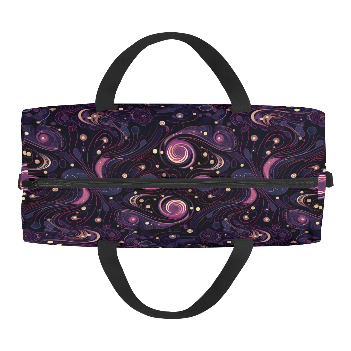 Purple Swirls Duffel Bag