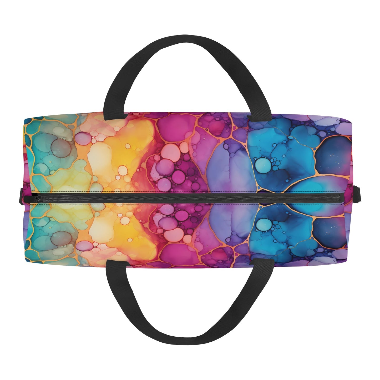 Rainbow Spill Duffel Bag