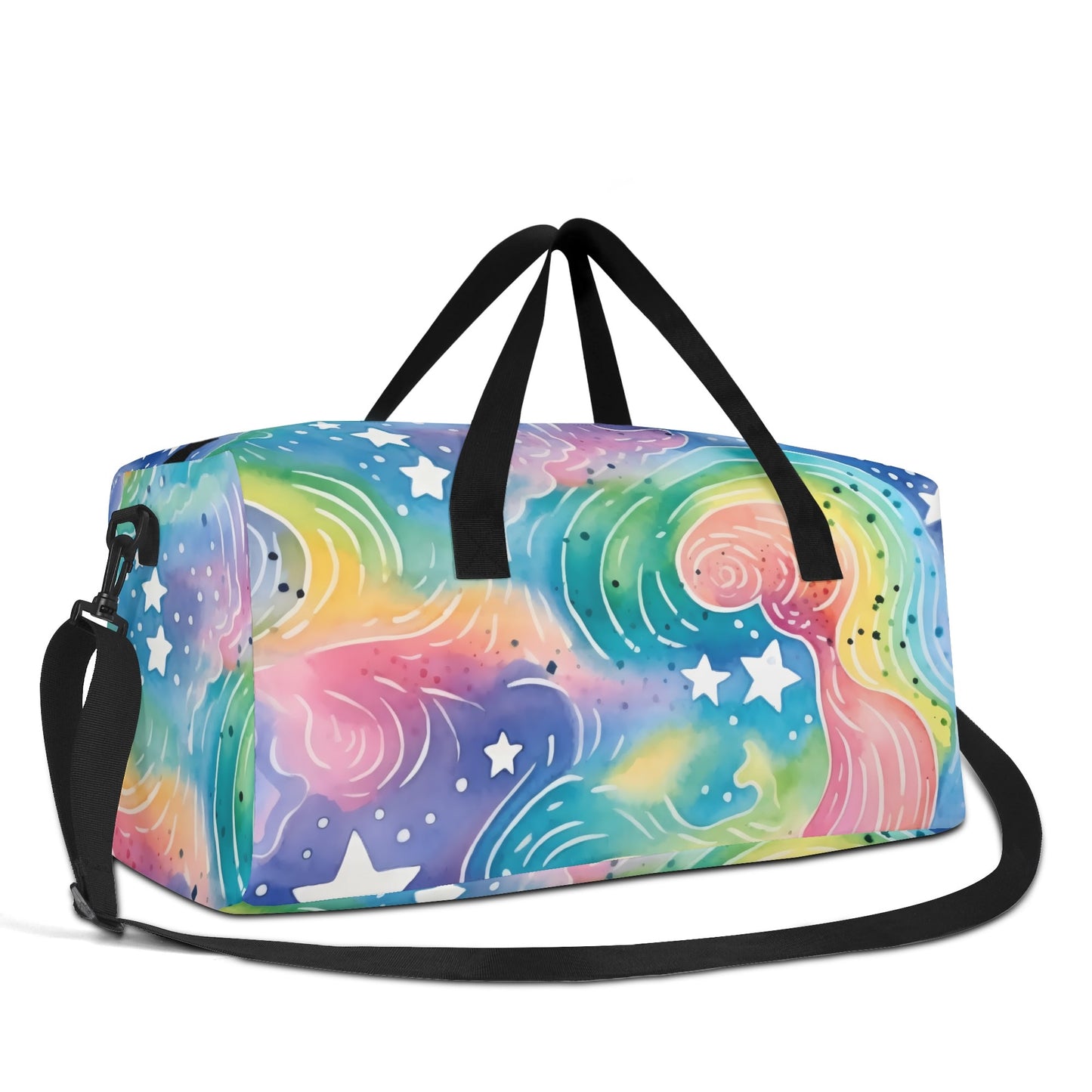 Stars And Swirls Duffel Bag