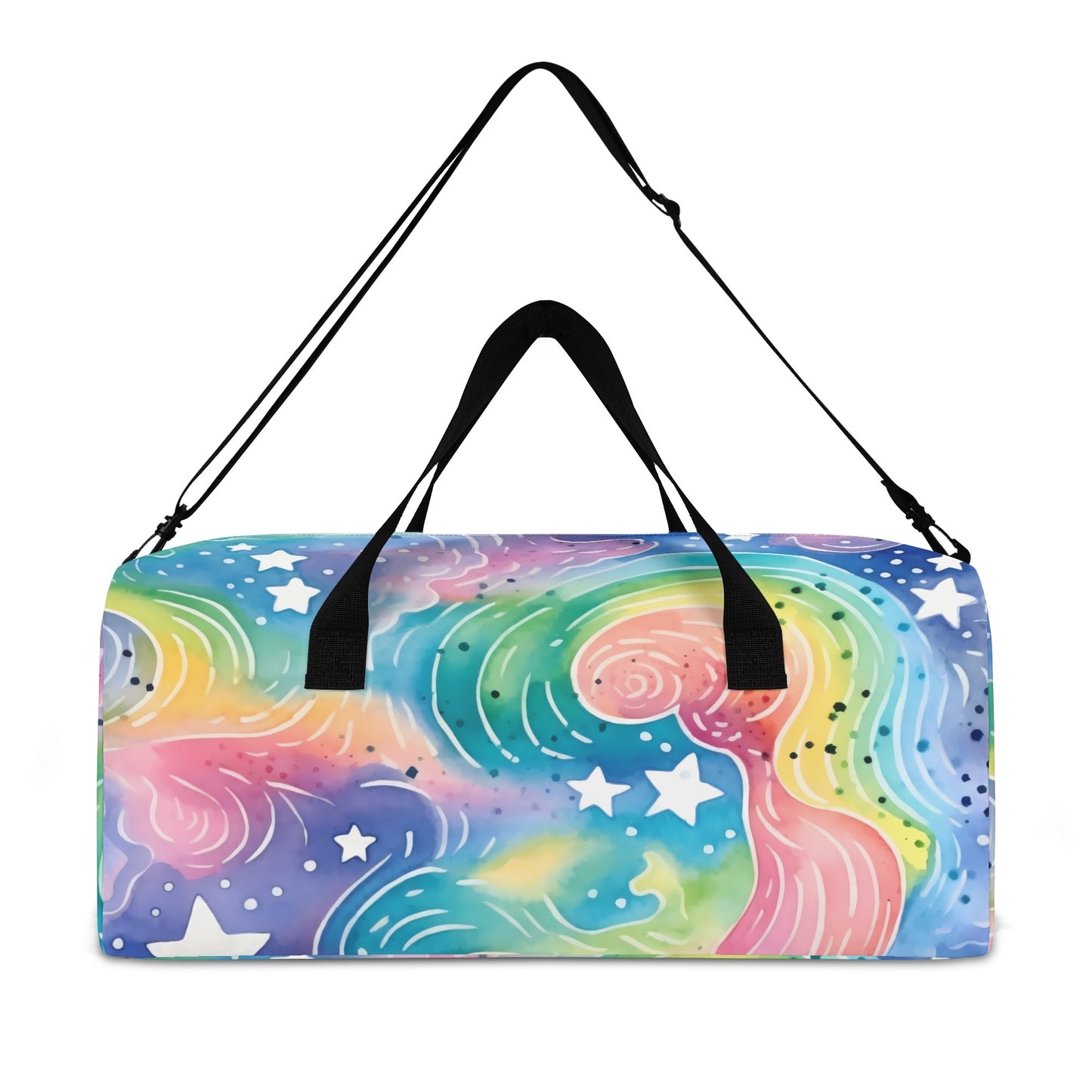 Stars And Swirls Duffel Bag