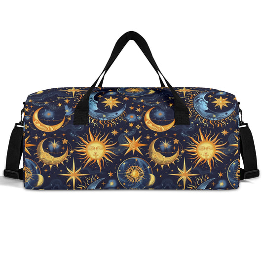 Sun Moon And Stars Duffel Bag