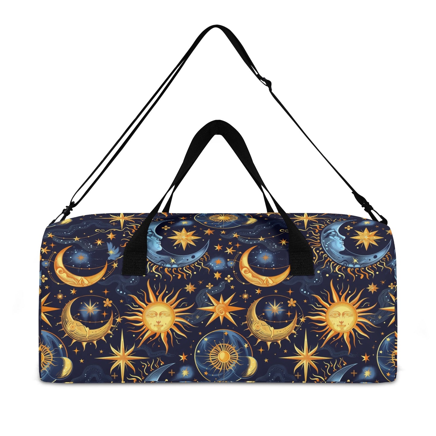 Sun Moon And Stars Duffel Bag