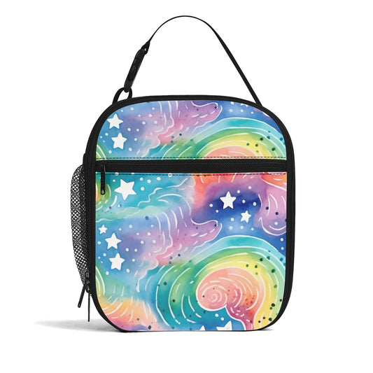 Stars And Swirls Insulated Lunch Bag