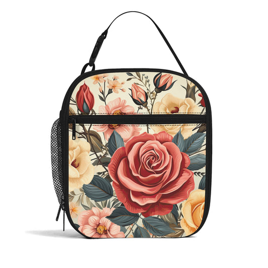 Roses Insulated Lunch Bag