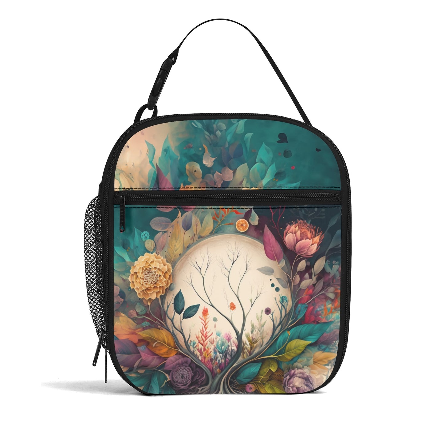 Crystal Ball Bouquet Insulated Lunch Bag